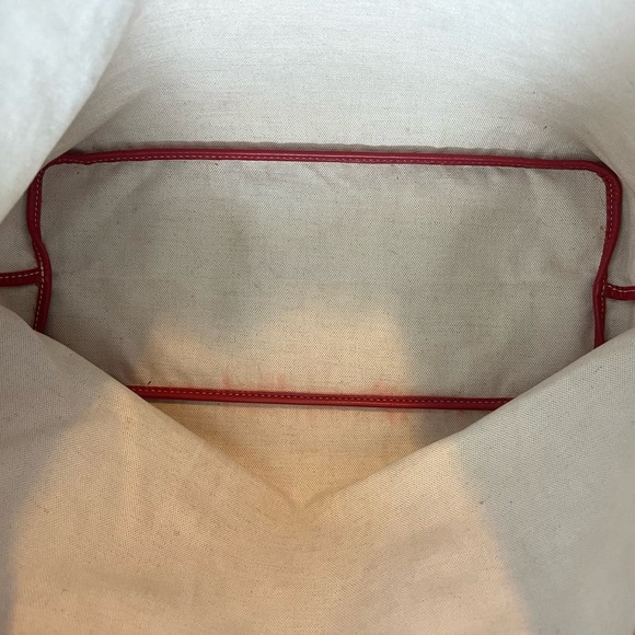 Goyard Saint Louis Tote Bad Red PM Coated Canvas - Picture 5 of 15